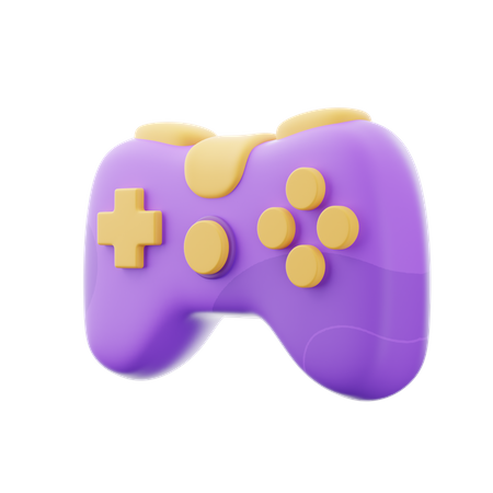 Une manette  3D Icon