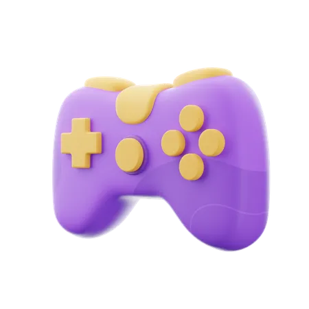 Une manette  3D Icon