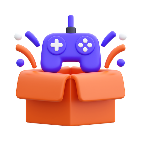 Une manette  3D Icon