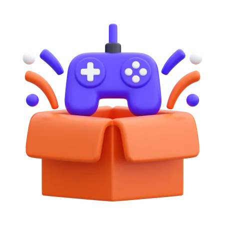 Une manette  3D Icon