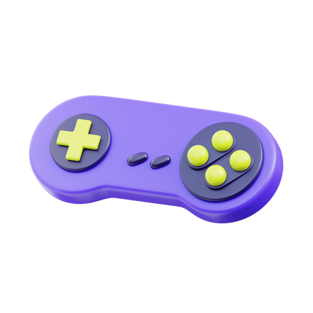 Manette de jeu rétro  3D Icon