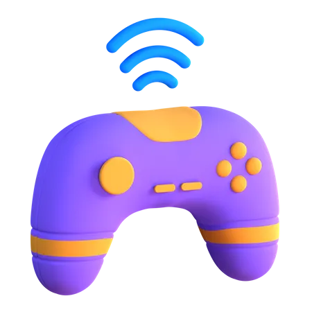 Manette de jeu sans fil  3D Icon