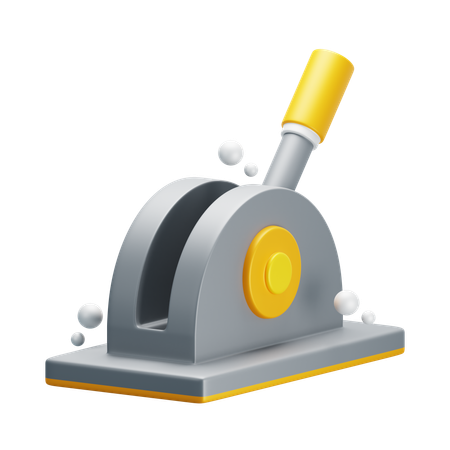 Manette de levier  3D Icon