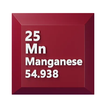 Manganese  3D Icon