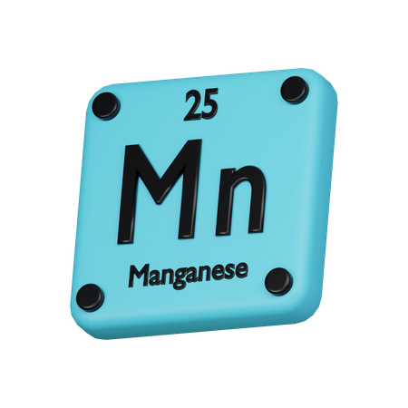 Manganese  3D Icon