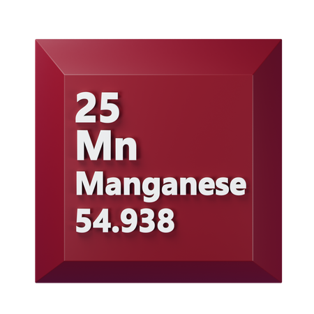 Manganese  3D Icon