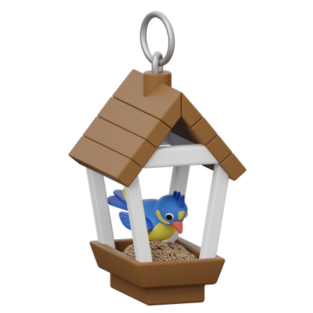 Mangeoire pour les oiseaux  3D Icon