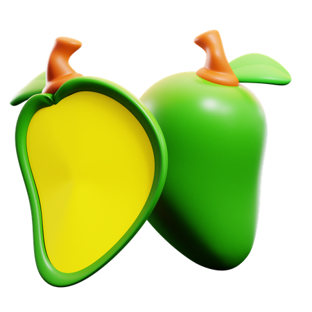 Manggo  3D Icon