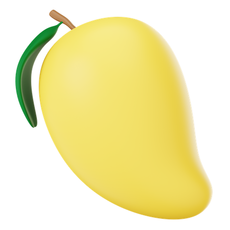 Mango  3D Illustration