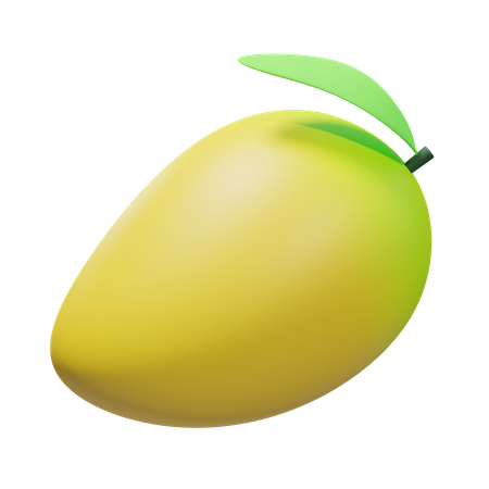 Mango  3D Illustration