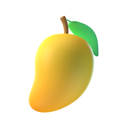 Mango  3D Illustration