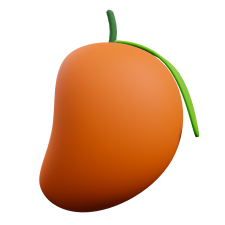 Mango  3D Illustration