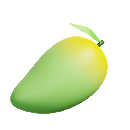 Mango  3D Illustration