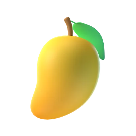 Mango  3D Illustration