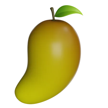 Mango 3 D Illustration 3D Icon