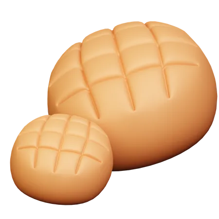 Mango Bread 3D Icon