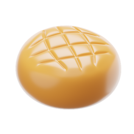 Mango-Brot  3D Icon