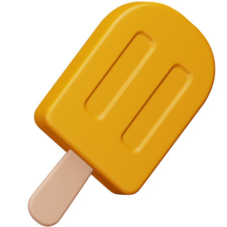 Mango-Eis am Stiel  3D Icon