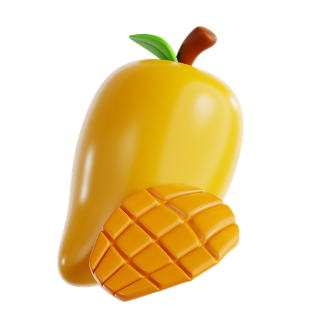 Mango-Frucht  3D Icon