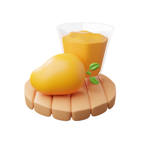Mango juice  3D Icon