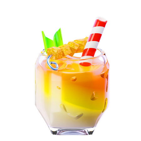 Mango juice  3D Icon