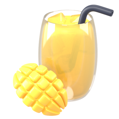 Mango Juice  3D Icon