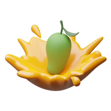 Mango Juice  3D Icon