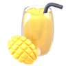 mango juice 3d logos