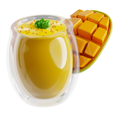 Mango Lassi  3D Icon