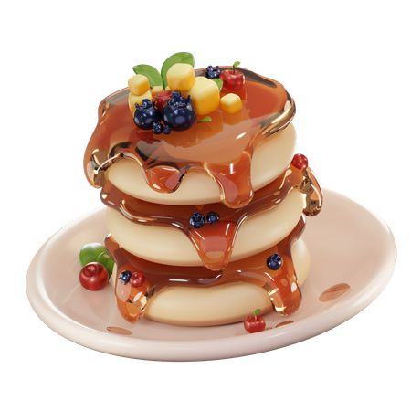 Mangopfannkuchen  3D Icon