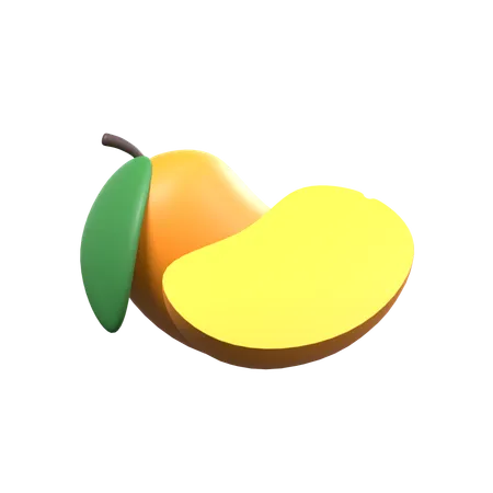 Mango Slices  3D Icon