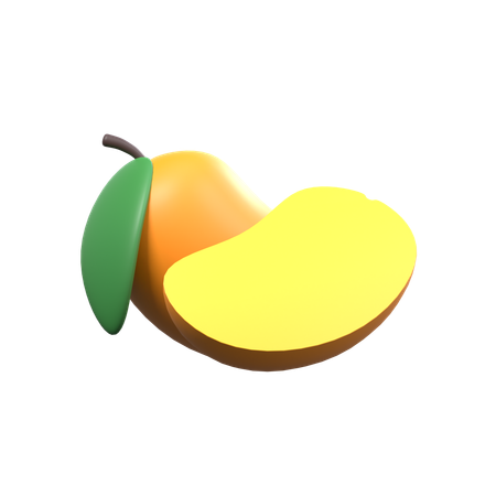 Mango Slices  3D Icon