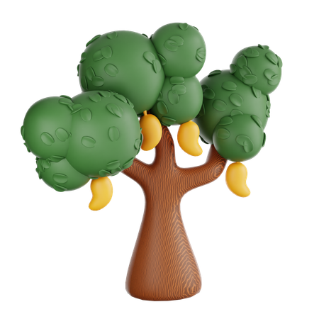 Mango Tree  3D Icon