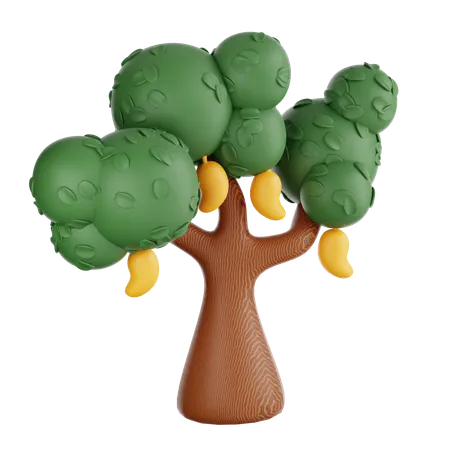 Mango Tree  3D Icon