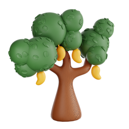 Mango Tree  3D Icon