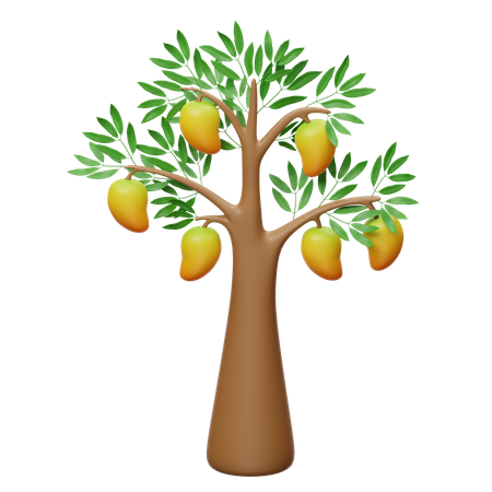 Mango Tree  3D Icon