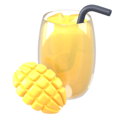 Mango saft  3D Icon