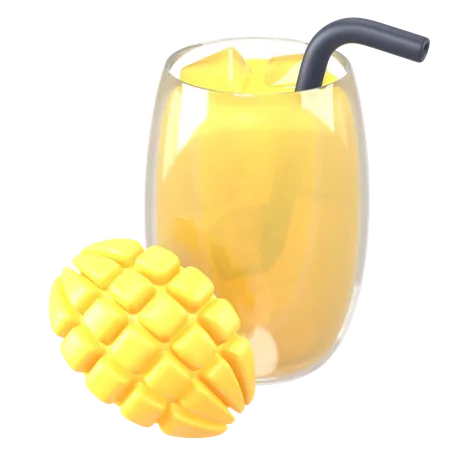 Mango saft  3D Icon