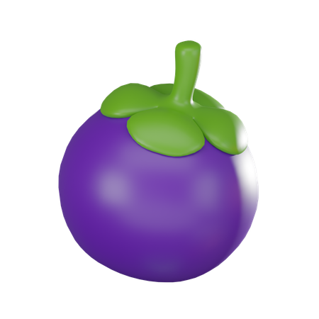 Mangostana  3D Icon