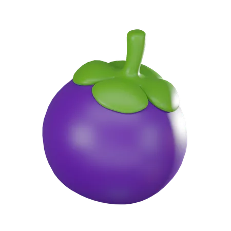 Mangostana  3D Icon