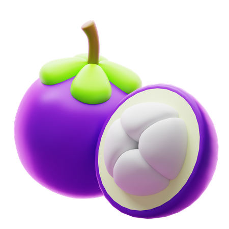 MANGOSTEEN  3D Icon