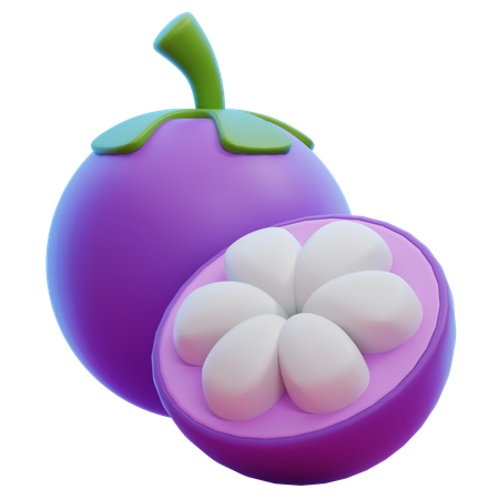 MANGOSTEEN  3D Icon