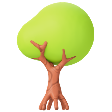 Mangrove Tree  3D Icon
