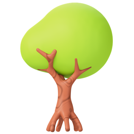 Mangrove Tree  3D Icon