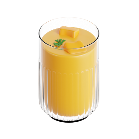 Lassi à la mangue  3D Icon