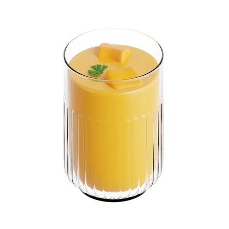 Lassi à la mangue  3D Icon