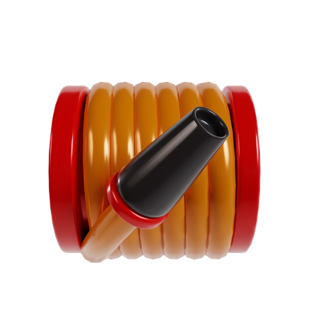 Manguera contra incendios  3D Icon