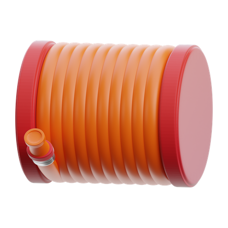 Manguera de bombero  3D Icon
