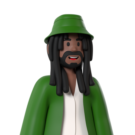 Mann  3D Icon