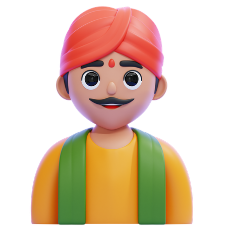 Mann  3D Icon